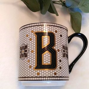 Anthropologie Bistro Margot Mosaic Tile Mug